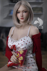 Freya-A - 168cm F-Cup LH031A-A Natur Silikonkopf TPE-K?rper Lilydoll Liebespuppe LilyDoll LD003