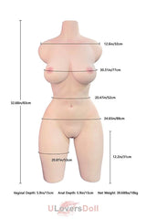 Yeloly Arlene - YL-13 Halbk?rperpuppe Torso Silikon Yeloly Silikon YL13