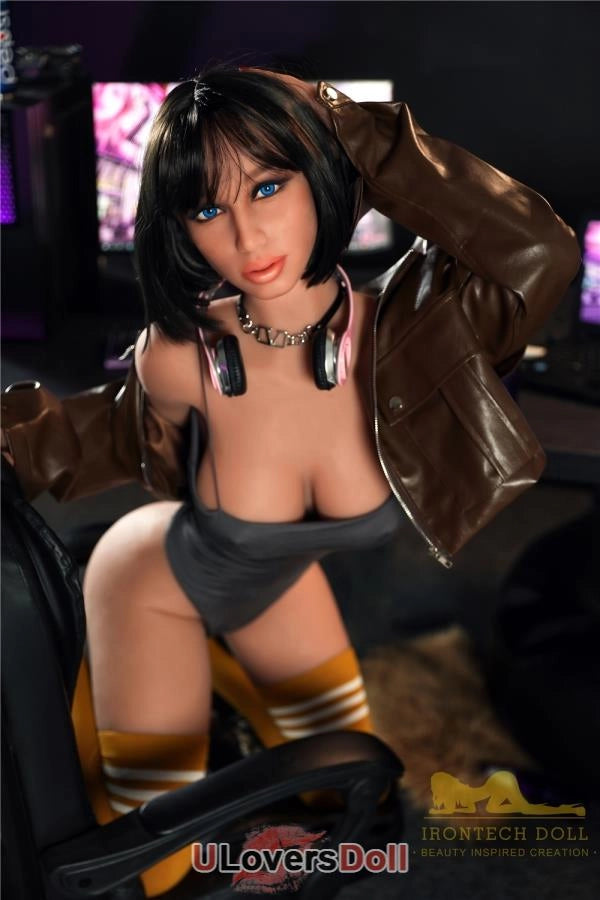 Zuiua Erotisches Erscheinungsbild TPE Liebespuppe Braune Haut E-cup Irontech Doll Irontech Doll SD598001