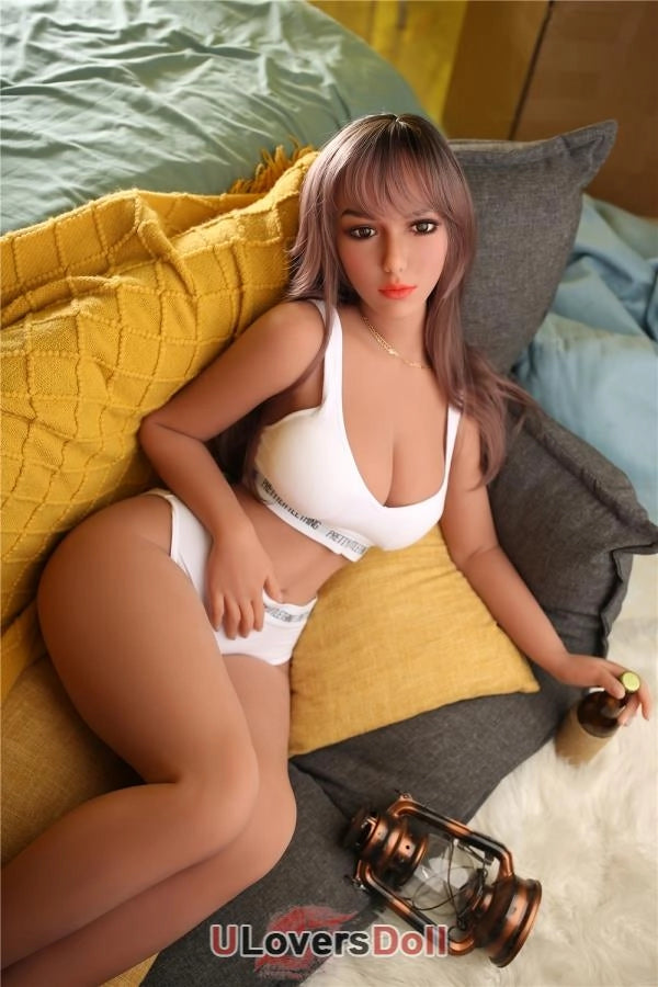 Scarlet Sinnliche Lippenform TPE Liebespuppe Braun Haut E-cup Irontech Doll Irontech Doll SD447701