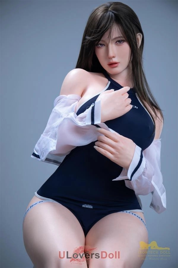 Stella - 164cm E-Cup Nr.S1 Kopf Verführerische Augen Silikonpuppe Irontech Doll Irontech Silikon Doll SD659301