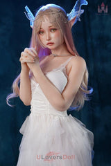 Mahogany 170 cm E-Körbchen Dolls Castle #S32-Kopf Hybrid Elfen Lovedoll Mit ROS und EVO-Skelett