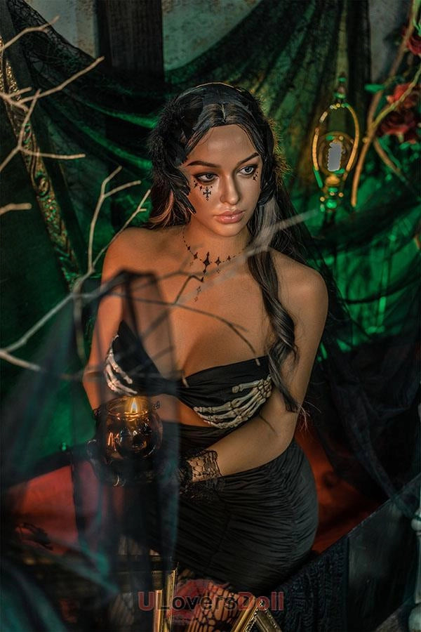 Melia Scharfes Make-up Große Brust Nr.G45 Kopf weizenfarbene Haut Silikon Sexpuppe C-Cup Zelex Doll Zelex Doll SD423101