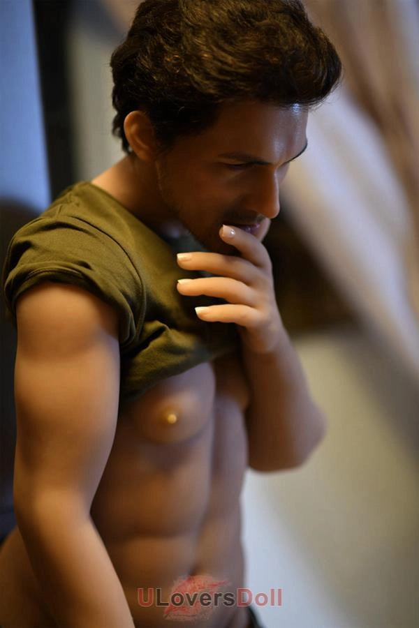 Joel - 170cm Silikonkopf f¨¹r Jungen in Weizenfarbe (einschlie?lich Haartransplantation Augenbrauentransplantation und Barttransplantation) 6YE TPE Doll 6YE Doll SD343401