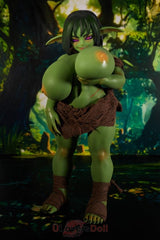 Zarga H-Körbchen Climax Si70 GB Große Brüste Silikon Goblin Sexdolls mit EVO-Skelett
