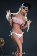 Lena [Sofort lieferbar] Kleine Brustgröße Nr.91 Kopfpeitsche Haare blaue Augen 32kg (100% Nagelneu) Kleine Brust DL Doll DL Doll CDL594801E