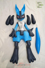 Lucarion 120 cm Dolls Castle Pokémon Silikon Anime männliche lovedolls