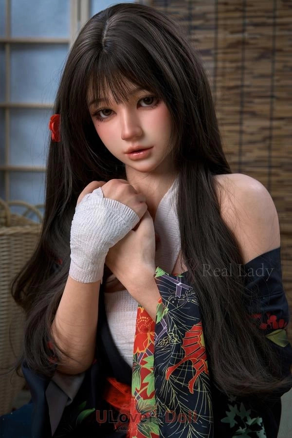 Nora - Realistisches Design 150cm E Cup T4 Silky Cream Reines Silikon Reallady Silicone Sex Doll Real Lady SD1093201