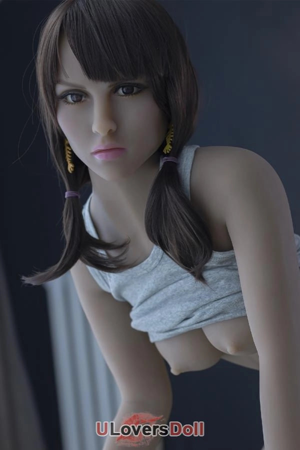 Leni [Sofort lieferbar] braune Haare und braune Augen Kleine Brustgröße Nr.91 Kopf 32kg (100% Nagelneu) Kleine Brust DL Doll DL Doll CDL594801E-1