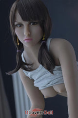 Leni [Sofort lieferbar] braune Haare und braune Augen Kleine Brustgröße Nr.91 Kopf 32kg (100% Nagelneu) Kleine Brust DL Doll DL Doll CDL594801E-1