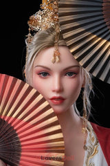Anna Volle Brüste Silikon Liebespuppe Große Brüste GE53_2 Kopf Fair Hautfarbe C-Cup Zelex Doll Zelex Doll SD468001