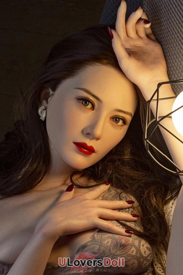 Queena - Emotionale Unterst¨¹tzung 163cm C-Cup Fanreal Silikon Sexpuppe Fanreal Doll SD624701