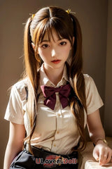 P¨¦lagie - 158cm-B C-Cup Nr.599 Kopf Silikon Liebespuppen Orange In Sex Doll Orange in SD811301
