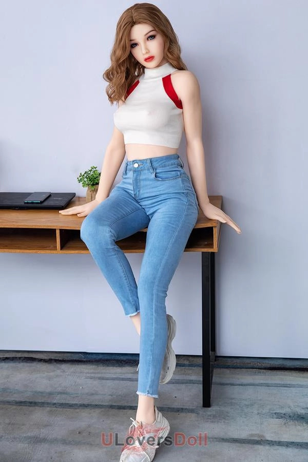 Selena - Gesamtbild unterstreichen 162cm B-Cup Nr.146# Wei?e Haut 6YE TPE Doll Sexp¨¹ppen 6YE Doll SD341101