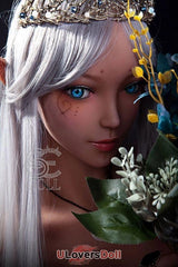 Amanda Sinnliche Pr?senz TPE Sexpuppe E-cup Elfenprinzessin Light Tan SE Doll SE Doll SED062