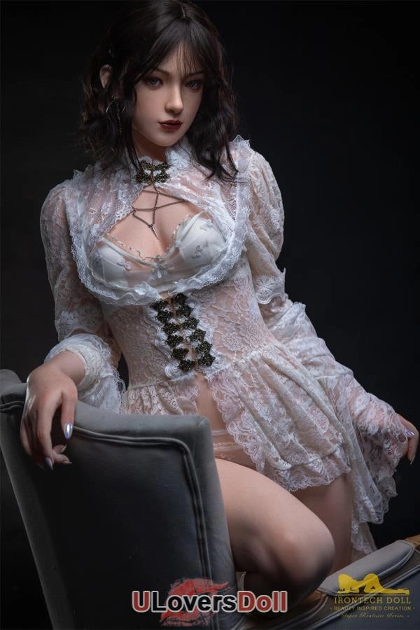 Elvira - 163cm B-cup S36 Kopf Vollsilikon Silikonpuppe Irontech Doll Irontech Doll SD751701