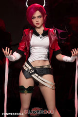 Sophiemina [Sofort lieferbar] Feste Zunge + Feste Vagina + stehende F¨¹?e (100% Nagelneu) Gelee Br¨¹ste Funwest Doll Funwest Europ?isches Lager FWD048E