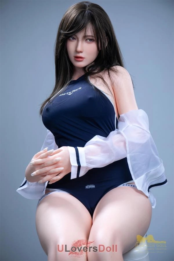 Stella - 164cm E-Cup Nr.S1 Kopf Verführerische Augen Silikonpuppe Irontech Doll Irontech Silikon Doll SD659301