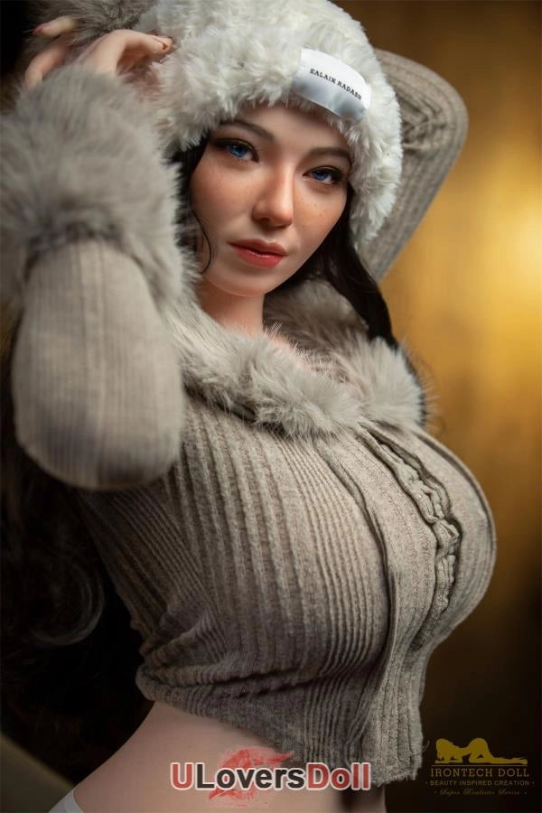 Romina - 165cm G-Cup Nr.S22 Kopf Verführerische Fantasien Silikonpuppe Irontech Doll Irontech Silikon Doll SD679301