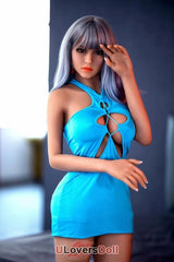 Aga [Sofort lieferbar] Kleine Brustgröße Nr.91 Kopfpeitsche Haare blaue Augen 32kg (100% Nagelneu) Kleine Brust DL Doll DL Doll CDL653001E
