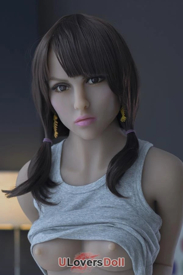 Leni [Sofort lieferbar] braune Haare und braune Augen Kleine Brustgröße Nr.91 Kopf 32kg (100% Nagelneu) Kleine Brust DL Doll DL Doll CDL594801E-1