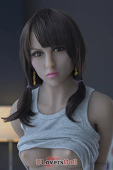 Leni [Sofort lieferbar] braune Haare und braune Augen Kleine Brustgröße Nr.91 Kopf 32kg (100% Nagelneu) Kleine Brust DL Doll DL Doll CDL594801E-1