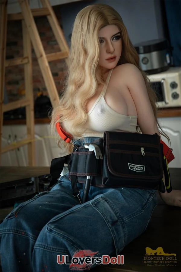 Serena - 165cm G-Cup Nr.S38 Kopf Sinnliche Intelligenz Silikonpuppe Irontech Doll Irontech Silikon Doll SD679401
