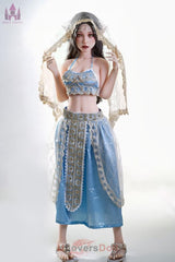 Malena C-Körbchen Dolls Castle #S32-Kopf Realistische Elfen Sex dolls mit Silikonkopf und TPE Körper