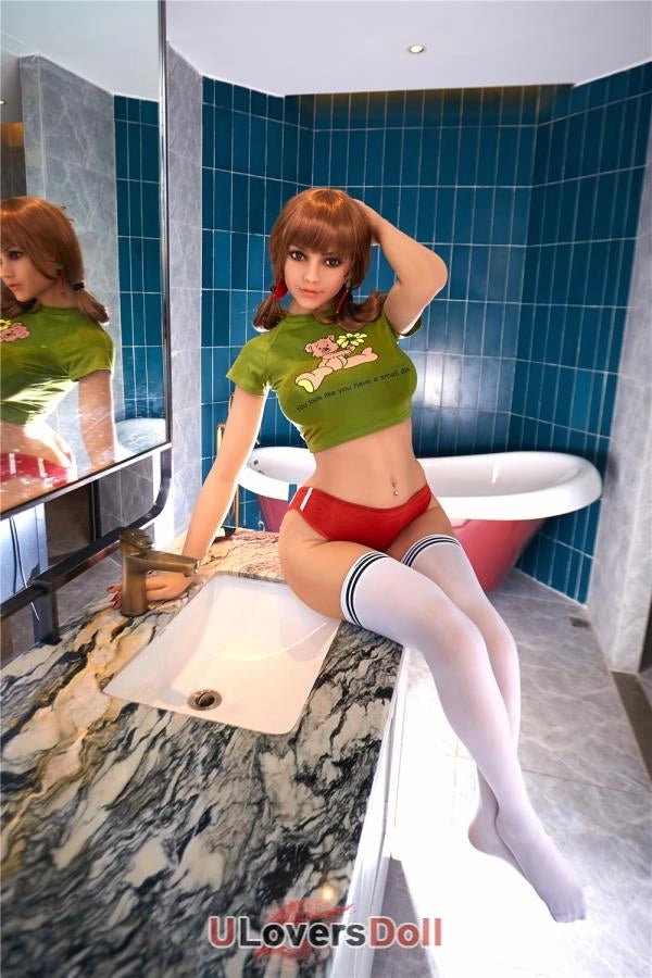 Nr.71 Camille Erotik und Verlangen TPE Liebespuppe Tanned Haut E-cup Irontech Doll Irontech Doll SD501001