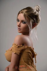 Anja Volle Lippen Silikon Liebespuppe GE53_1 Kopf Tan Hautfarbe F-Cup Zelex Doll Zelex Doll SD448801