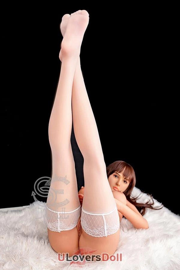 Chloe Sinnliche Geistesgegenwart TPE Sexpuppe C-cup Full Silicone Tan SE Doll SE Doll SED098