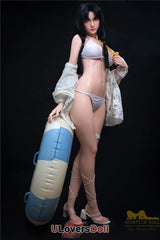 kitty - 166cm C-Cup S32 Kopf Vollsilikon mit Nat¨¹rlicher Haut Silikonpuppe Irontech Doll Irontech Doll SD604701