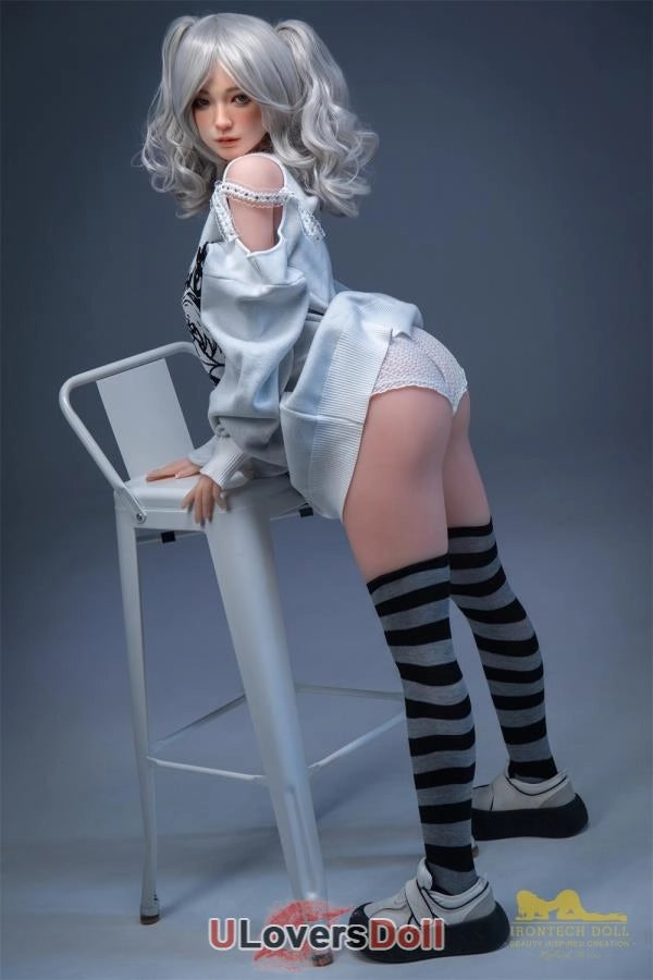 Viola - 154cm F-Cup TPE-Körper Nr.S10 Kopf Silikonspitze Sensual Intelligence Silikonpuppe Irontech Doll Irontech Silikon Doll SD693501