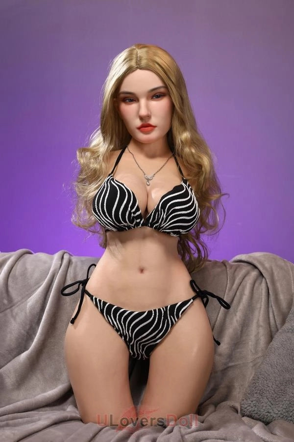Yeloly Madonna - YL-7 Y03 Halbk?rperpuppe mit Simuliertem Mund Brust Torso Silikon Yeloly Silikon YL07-Y03