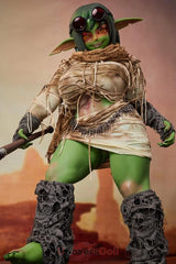 Barza E-Körbchen Climax SiF120 Ultraleicht Silikon Goblin Sex Doll