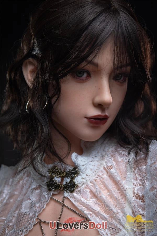 Elvira - 163cm B-cup S36 Kopf Vollsilikon Silikonpuppe Irontech Doll Irontech Doll SD751701