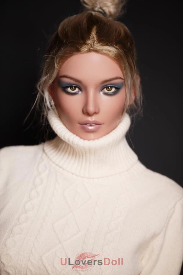 Bine Verführerischer Blick Silikon Liebespuppe Große Brüste GE53_1 Kopf Tan Hautfarbe C-Cup Zelex Doll Zelex Doll SD494601