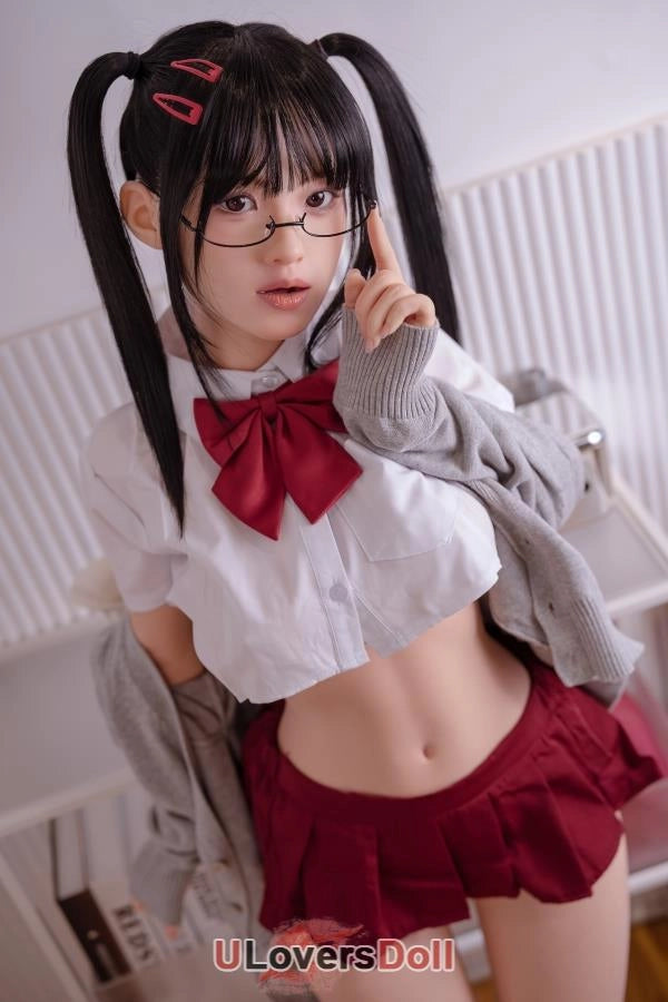 Marguerite - 148cm F-Cup Nr.712 Kopf K¨¹nstliche Mundh?hle Silikon Liebespuppen Orange In Sex Doll Orange in SD844201
