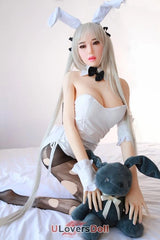 Enja [Sofort lieferbar] Große Brüste Kopfgröße Nr.33 weißes Haar und braune Augen 33kg (100% Nagelneu) Große Brüste DL Doll DL Doll CDL595201E