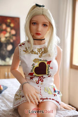 Estera [Sofort lieferbar] Eine Vagina Nr.129 Kopf Blond + Stehende F¨¹?e (100% Nagelneu) Gro?e Br¨¹ste DL Doll DL Deutschland Lager CDL625101E