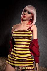 Zora Elegante Präsenz TPE Real Sex Puppe Kopf Nr.26 Dark Tan Hautfarbe C-cup Fire Doll Fire Doll SD368701