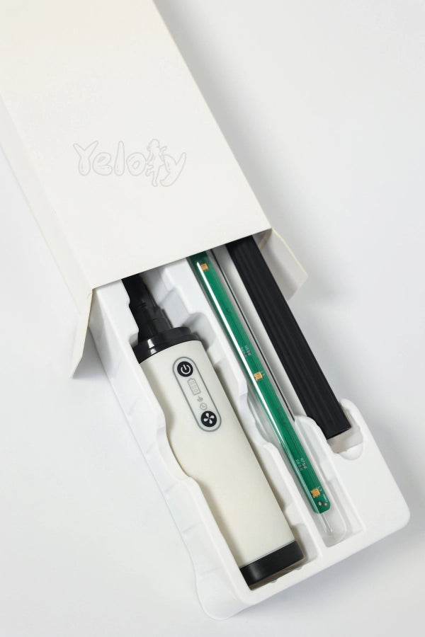 Yeloly Elektrisches Waschset - Elektrischer Reiniger + Feuchtigkeitsabsorbierender Stab + UV-Desinfektionslampe Yeloly Silikon YLXH01