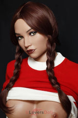 Brit Gepflegte Nägel Silikon Liebespuppe Big Tits GE50_1 Kopf Tan Hautfarbe C-Cup Zelex Doll Zelex Doll SD494501