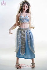Malena C-Körbchen Dolls Castle #S32-Kopf Realistische Elfen Sex dolls mit Silikonkopf und TPE Körper