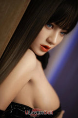 Axelle - 168cm-B F-Cup Nr.641 Kopf Silikon Liebespuppen Orange In Sex Doll Orange in SD812601
