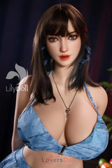 Aria-A - 157cm K-Cup LH032A-A Kopf aus Nat¨¹rlichem Silikon + K?rper aus TPE Lilydoll Liebespuppe LilyDoll LD010