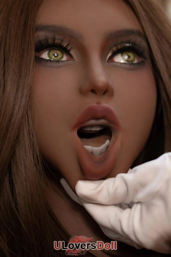 Glorija [Sofort Lieferbar] Stehend + gro?e Br¨¹ste + Kopf Nr.47 + Braune Haut + Make-up wie im Bild gezeigt (100% Nagelneu) Gro?e Br¨¹ste Aibei Doll¡¾Nur EU¡¿ Aibei Europ?isches Lager CAB14847E