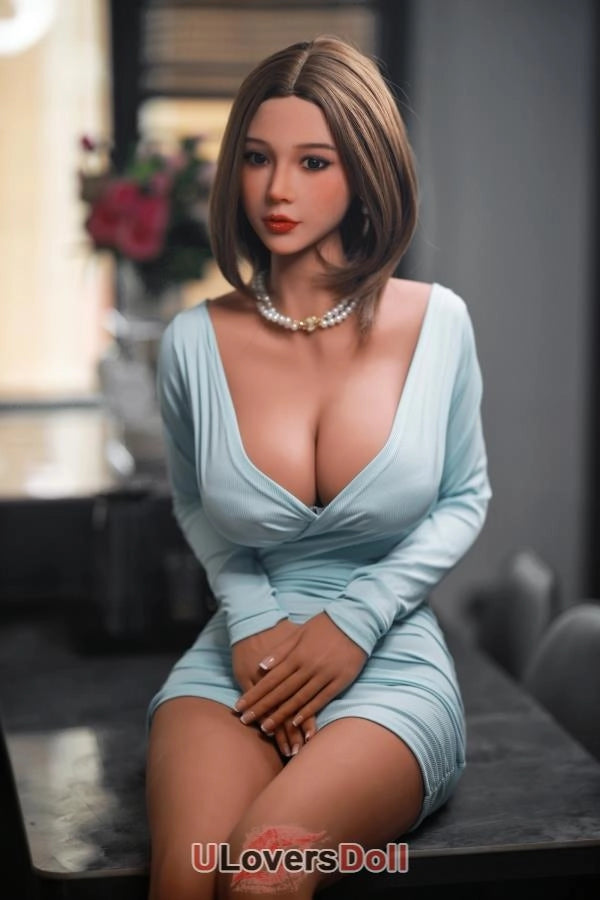 Joline [Sofort lieferbar] E-Cup + Eingebaute Zunge + Fingerknochen + dunkle Hautfarbe + Standf¨¹?e + integrierte Vagina + Doppelgelenke + Achselzucken + Geleemilch (100% Nagelneu) Gelee Br¨¹ste Fire Doll Fire Deutschland Lager CFI889801E