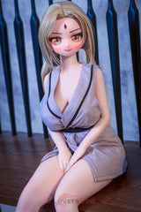 Tsunade C-Körbchen Climax J85B-Kopf Naruto Silikon  Kleine Anime Sexpuppe