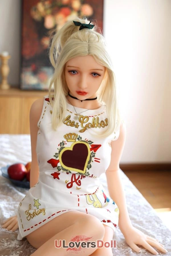 Estera [Sofort lieferbar] Eine Vagina Nr.129 Kopf Blond + Stehende F¨¹?e (100% Nagelneu) Gro?e Br¨¹ste DL Doll DL Deutschland Lager CDL625101E